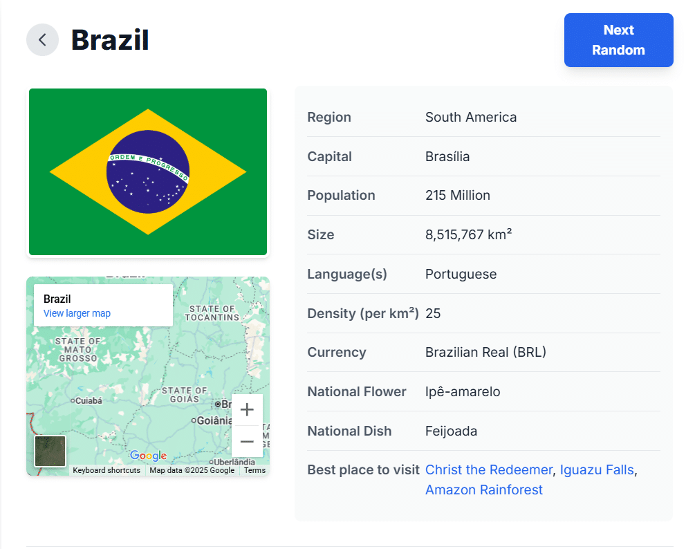 random country generator